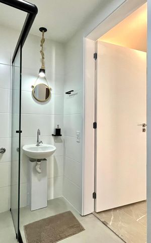Studio à venda com 29m², 1 quarto e sem vaga Studio à venda com 29m², 1 quarto e sem vagaBanheiro