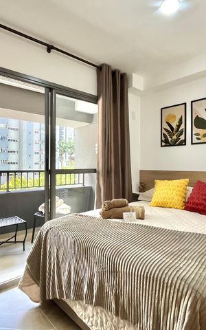 Studio à venda com 29m², 1 quarto e sem vaga Studio à venda com 29m², 1 quarto e sem vagaSala/Quarto