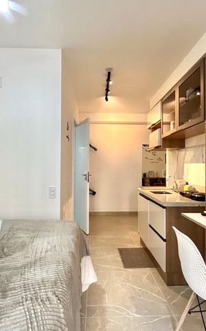 Studio à venda com 29m², 1 quarto e sem vaga Studio à venda com 29m², 1 quarto e sem vagaSala/Quarto
