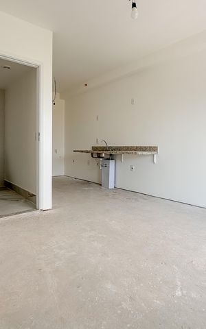 Studio à venda com 28m², 1 quarto e sem vagaStudio