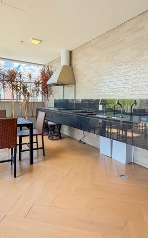 Studio à venda com 28m², 1 quarto e sem vagaChurrasqueira - Rooftop