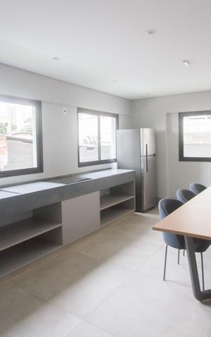 Studio à venda com 27m², 1 quarto e sem vaga Studio à venda com 27m², 1 quarto e sem vagaÁrea comum - Coworking