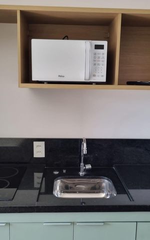 Apartamento à venda com 34m², 1 quarto e sem vaga