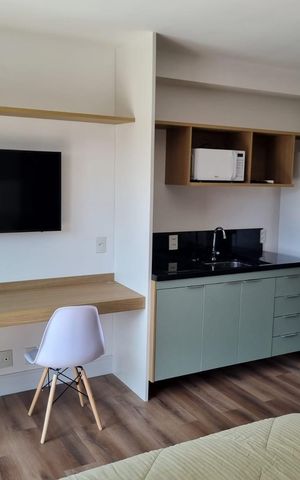 Apartamento à venda com 34m², 1 quarto e sem vaga