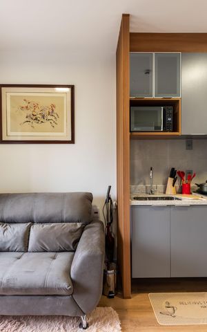 Apartamento à venda com 32m², 1 quarto e sem vaga