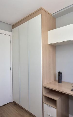 Apartamento à venda com 43m², 2 quartos e 1 vagaQuarto 2