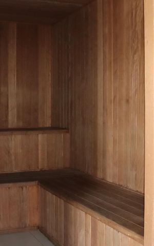 Studio à venda com 48m², 1 quarto e 1 vagaSauna