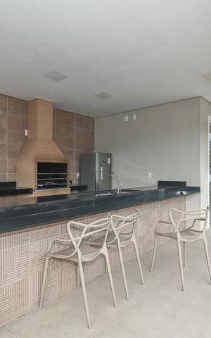 Apartamento à venda com 45m², 2 quartos e 1 vagaÁrea comum - Churrasqueira