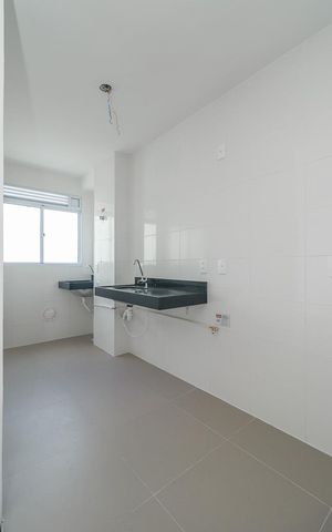 Apartamento à venda com 45m², 2 quartos e 1 vagaCozinha e Área de Serviço