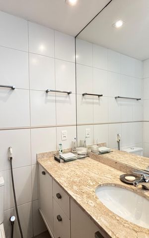 Apartamento à venda com 130m², 3 quartos e 3 vagas Apartamento à venda com 130m², 3 quartos e 3 vagasBanheiro da Suíte 3