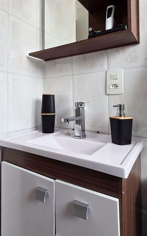 Apartamento à venda com 92m², 2 quartos e 2 vagas Apartamento à venda com 92m², 2 quartos e 2 vagasBanheiro Social