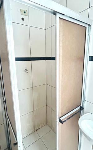 Studio à venda com 28m², 1 quarto e sem vagaBanheiro 