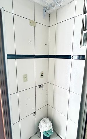 Studio à venda com 28m², 1 quarto e sem vagaBanheiro 