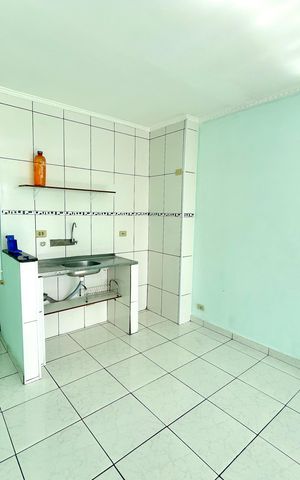 Studio à venda com 28m², 1 quarto e sem vagaCozinha 
