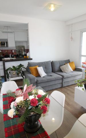 Apartamento para alugar com 72m², 2 quartos e 2 vagasSala