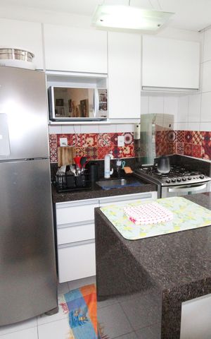 Apartamento para alugar com 72m², 2 quartos e 2 vagasCozinha