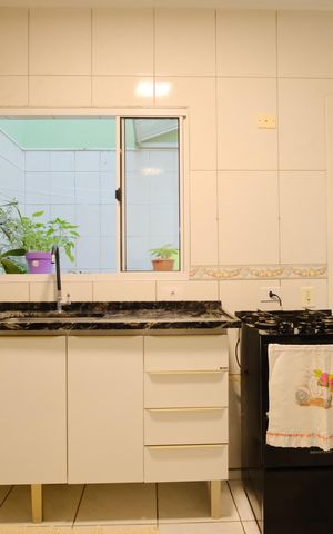 Casa de condomínio à venda com 114m², 2 quartos e 2 vagasCozinha