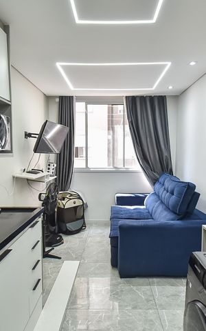 Apartamento à venda com 24m², 1 quarto e sem vagaSala/cozinha