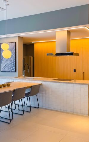Studio à venda com 27m², 1 quarto e sem vaga Studio à venda com 27m², 1 quarto e sem vagaSalão de Festas