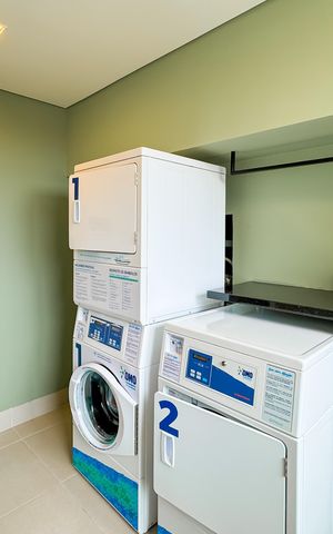 Studio à venda com 27m², 1 quarto e sem vaga Studio à venda com 27m², 1 quarto e sem vagaLavanderia