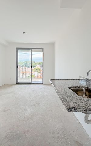 Studio à venda com 27m², 1 quarto e sem vaga Studio à venda com 27m², 1 quarto e sem vagaCozinha