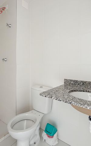 Studio à venda com 27m², 1 quarto e sem vaga Studio à venda com 27m², 1 quarto e sem vagaBanheiro