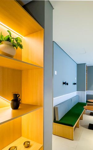 Studio à venda com 27m², 1 quarto e sem vaga Studio à venda com 27m², 1 quarto e sem vagaSalão de Festas