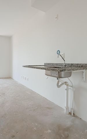 Studio à venda com 27m², 1 quarto e sem vaga Studio à venda com 27m², 1 quarto e sem vagaCozinha