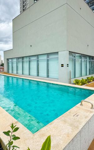 Studio à venda com 27m², 1 quarto e sem vaga Studio à venda com 27m², 1 quarto e sem vagaPiscina