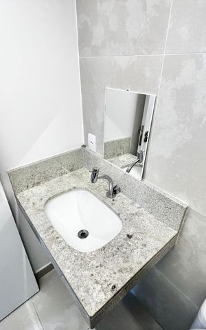 Apartamento para alugar com 47m², 2 quartos e 1 vaga Apartamento para alugar com 47m², 2 quartos e 1 vagaBanheiro
