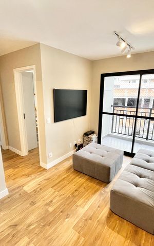 Apartamento para alugar com 47m², 2 quartos e 1 vaga Apartamento para alugar com 47m², 2 quartos e 1 vagaSala