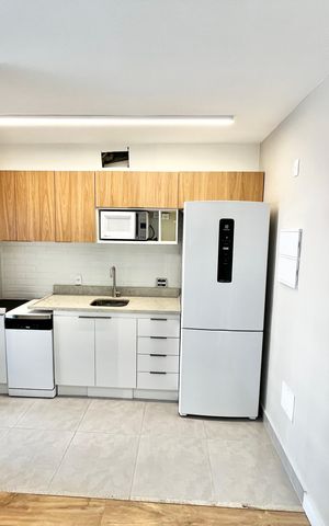 Apartamento para alugar com 47m², 2 quartos e 1 vaga Apartamento para alugar com 47m², 2 quartos e 1 vagaSala/Cozinha