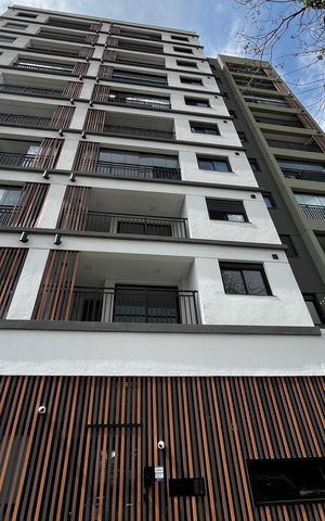 Apartamento para alugar com 47m², 2 quartos e 1 vaga Apartamento para alugar com 47m², 2 quartos e 1 vagaFachada