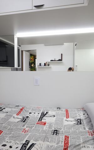 Apartamento à venda com 39m², 1 quarto e 2 vagasSuíte