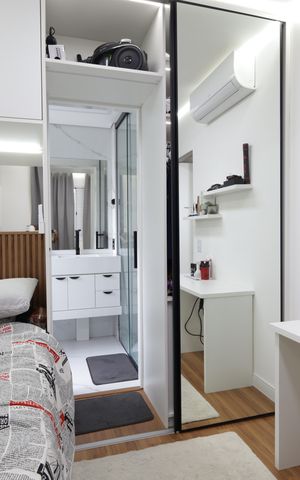 Apartamento à venda com 39m², 1 quarto e 2 vagasSuíte