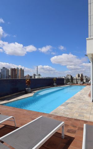 Apartamento à venda com 39m², 1 quarto e 2 vagasÁrea comum - Piscina