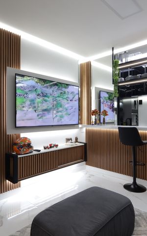 Apartamento à venda com 39m², 1 quarto e 2 vagasSala
