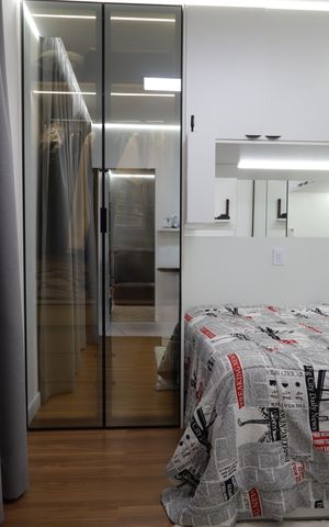 Apartamento à venda com 39m², 1 quarto e 2 vagasSuíte