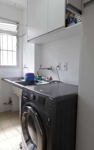 Apartamento à venda com 122m², 3 quartos e 2 vagasÁrea de Serviço