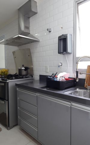 Apartamento à venda com 122m², 3 quartos e 2 vagasCozinha