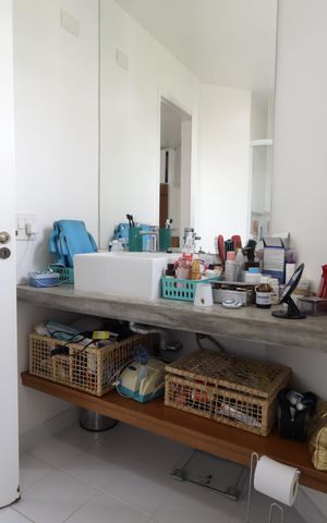 Apartamento à venda com 122m², 3 quartos e 2 vagasBanheiro da Suíte