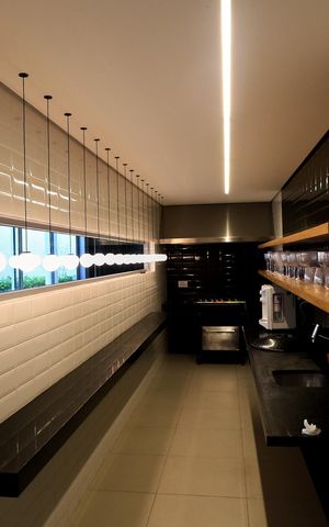 Apartamento à venda com 78m², 1 quarto e 2 vagas Apartamento à venda com 78m², 1 quarto e 2 vagasÁrea comum - Salão de festas