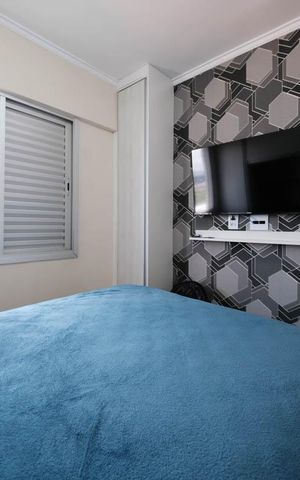 Apartamento à venda com 120m², 3 quartos e 1 vagaQuarto 2