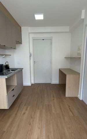 Apartamento à venda com 24m², 1 quarto e sem vaga Apartamento à venda com 24m², 1 quarto e sem vagaSala/Cozinha