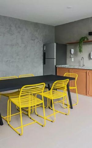 Apartamento à venda com 24m², 1 quarto e sem vaga Apartamento à venda com 24m², 1 quarto e sem vagaÁrea comum - Churrasqueira