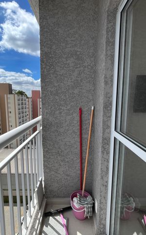 Apartamento à venda com 24m², 1 quarto e sem vaga Apartamento à venda com 24m², 1 quarto e sem vagaVaranda