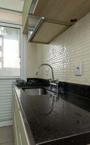 Studio à venda com 30m², 1 quarto e 1 vaga Studio à venda com 30m², 1 quarto e 1 vagaCozinha