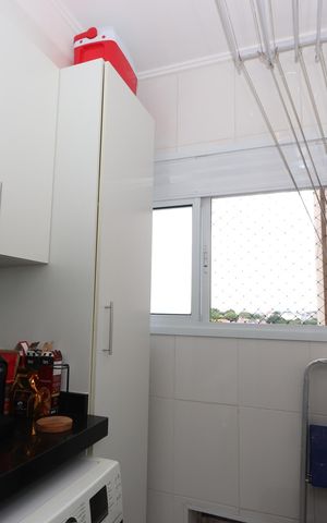 Apartamento à venda com 65m², 2 quartos e 1 vagaLavanderia