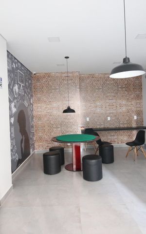Apartamento à venda com 48m², 2 quartos e 1 vagaÁrea comum - Sala de jogos
