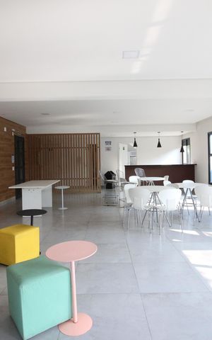 Apartamento à venda com 48m², 2 quartos e 1 vagaÁrea comum - Salão de festas